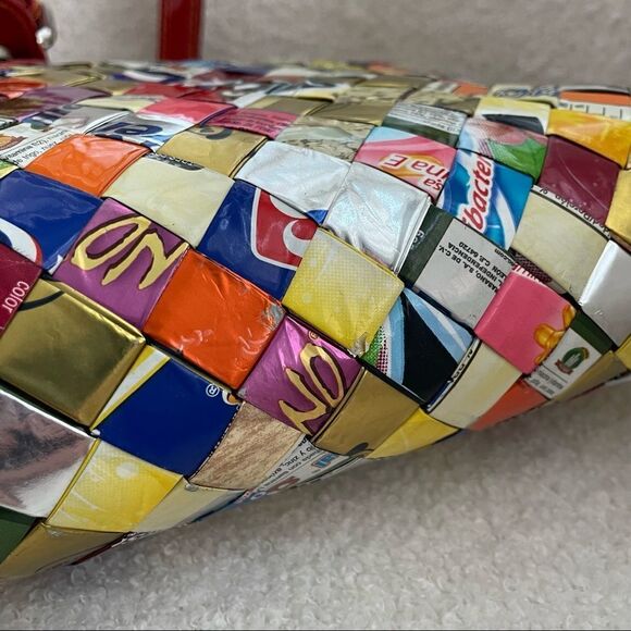 Nahui Ollin Candy Wrapper Bag Purse - Picture 4 of 14